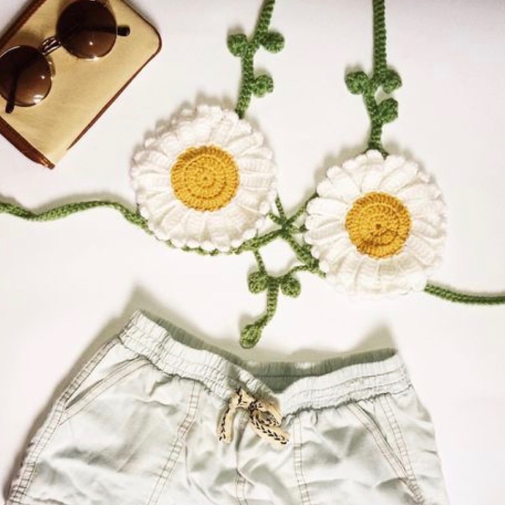 Hippie Flower Bralette